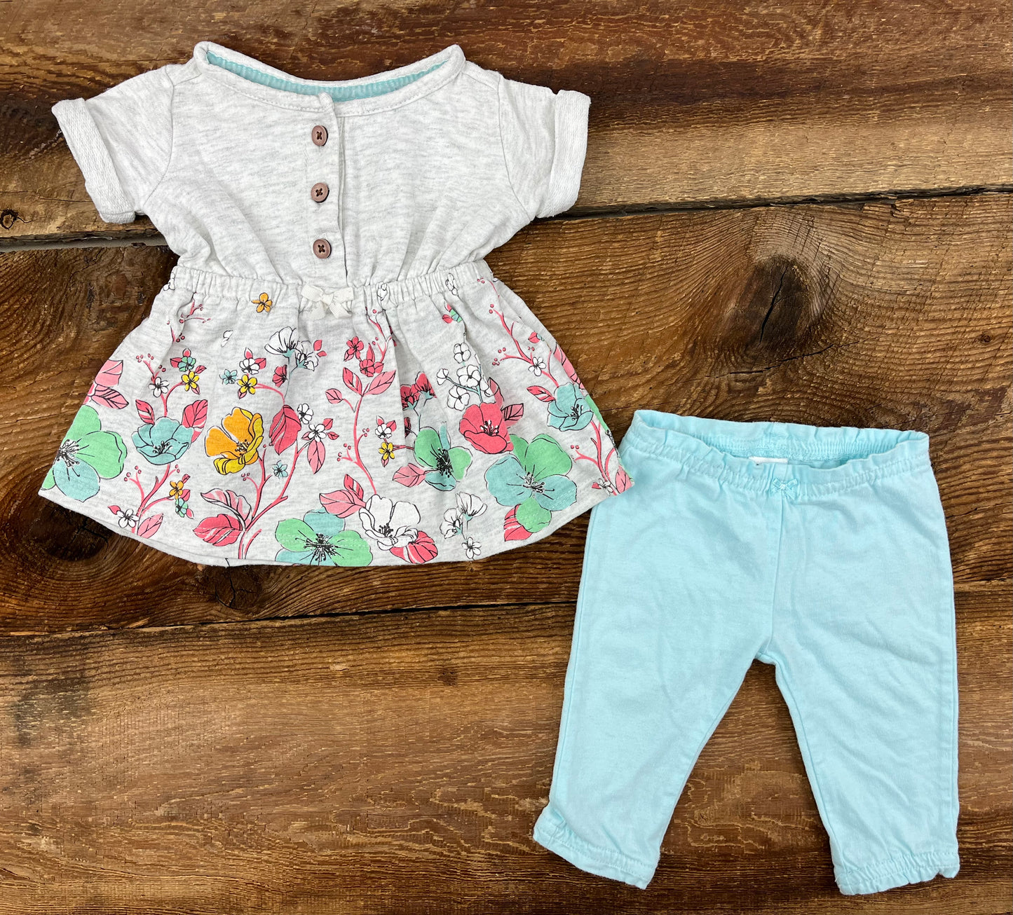 Carter’s NB Floral Tunic Outfit
