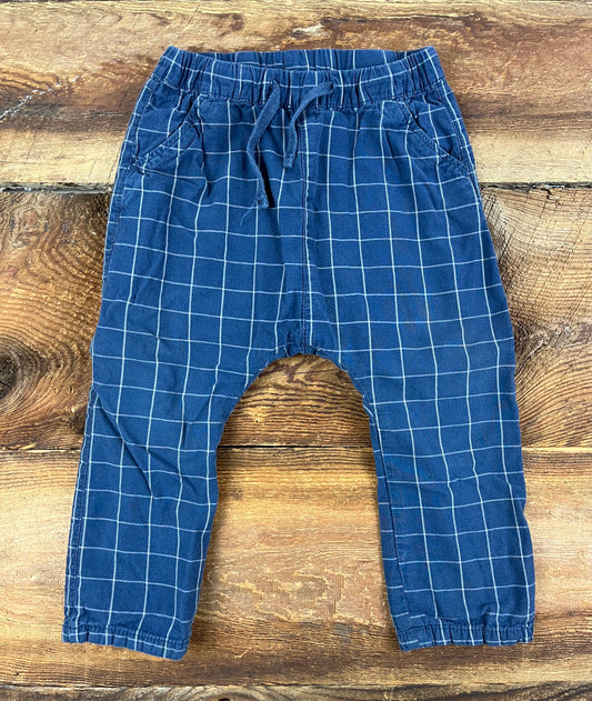 H&M 12-18M Checkered Pant