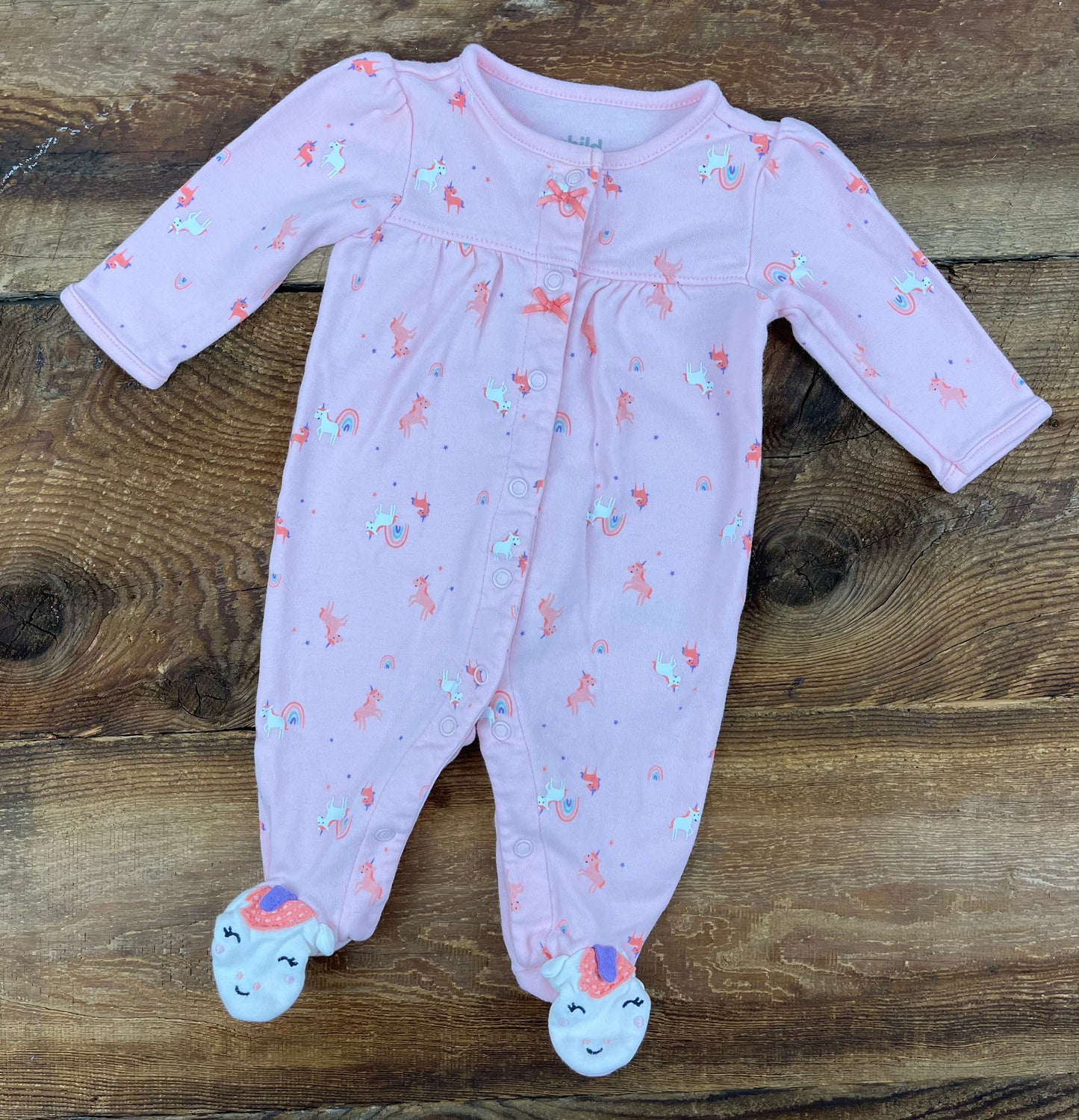 Child of Mine 0-3M Unicorn Sleeper