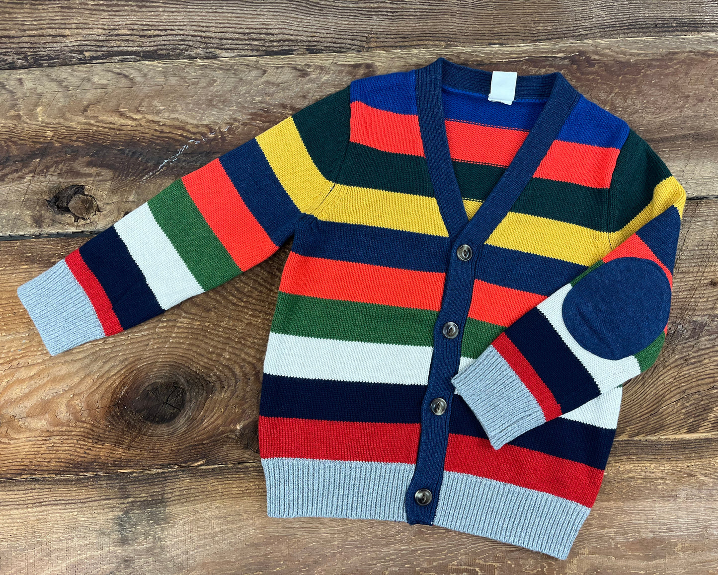 Gap 3T Striped Knit Cardigan