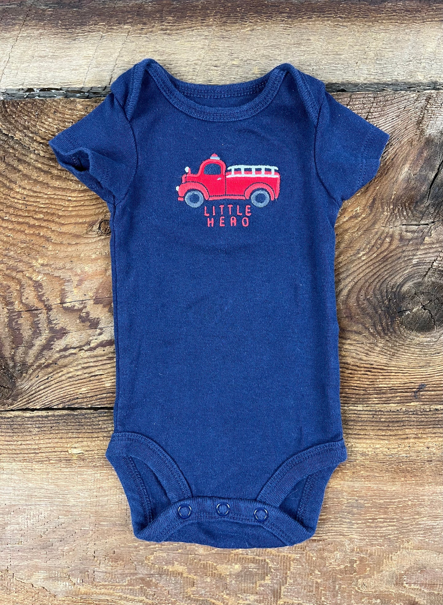 Child of Mine NB Little Hero Onesie