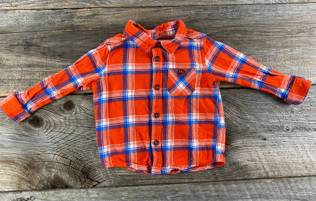 George 2T Flannel Shirt