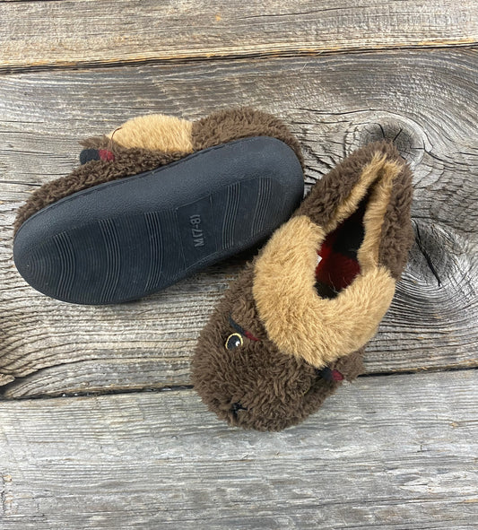 Animal Slippers 7-8T