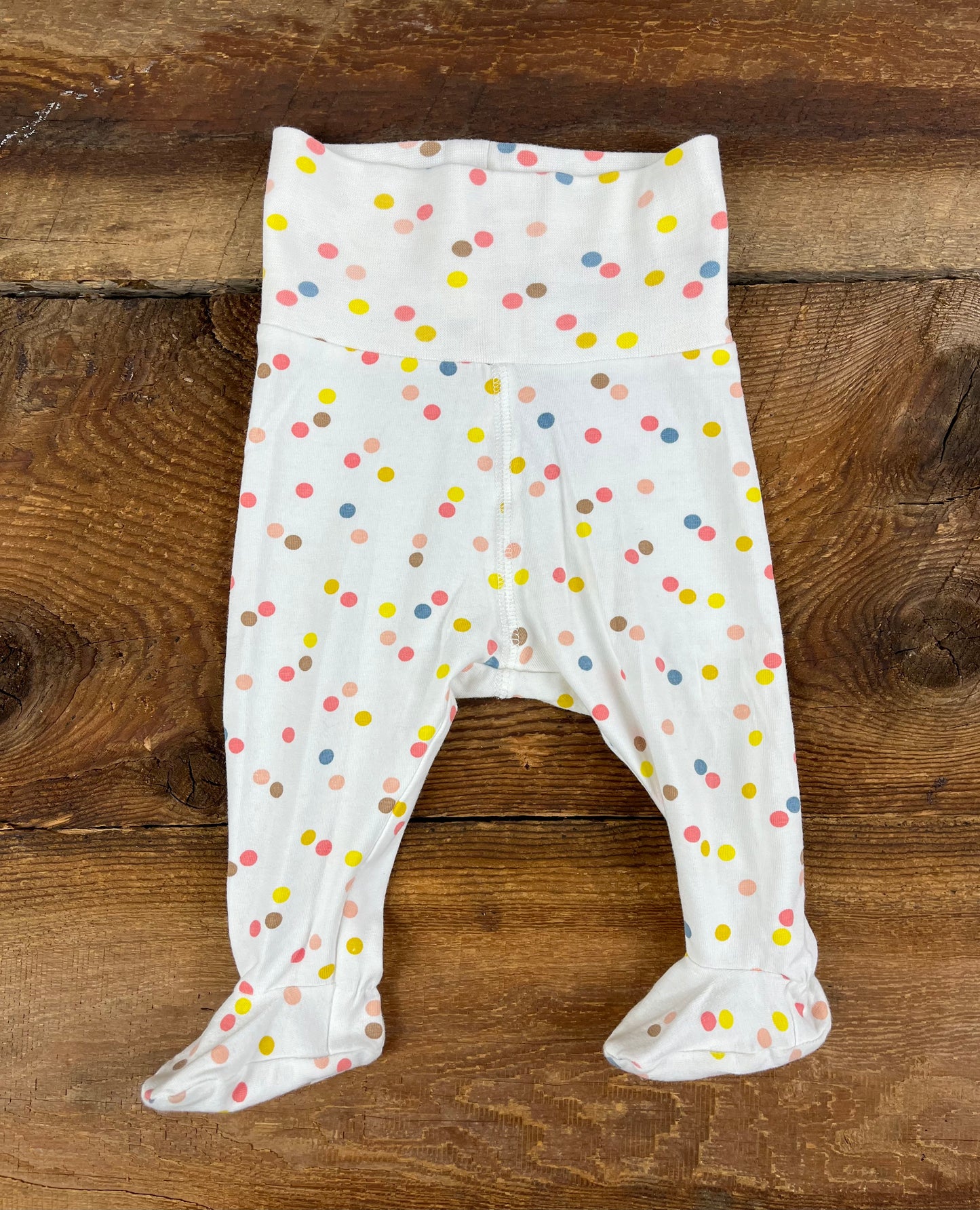 H&M 1-2M Stretchy Polka Dot Legging