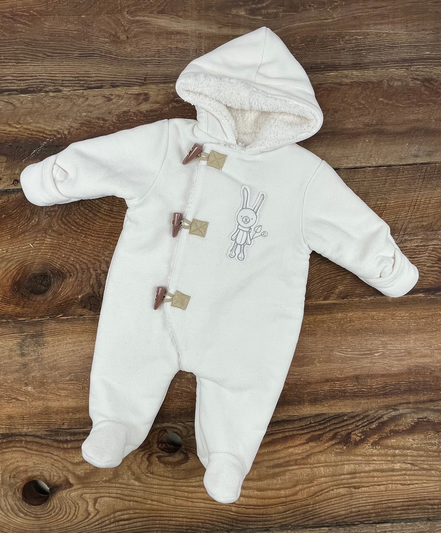 Joe Fresh 0-3M Sherpa Lined Suit