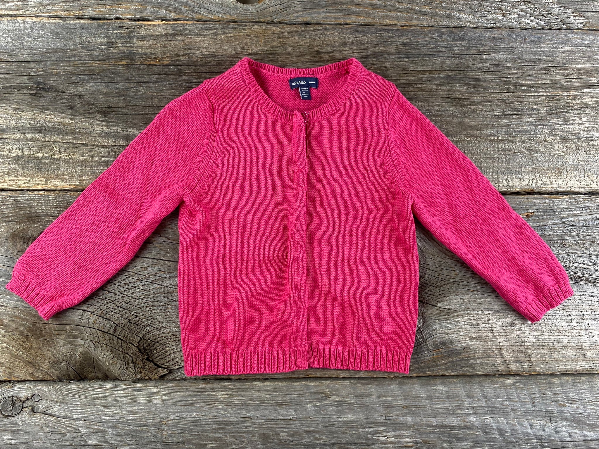 Baby gap shop knitted cardigan