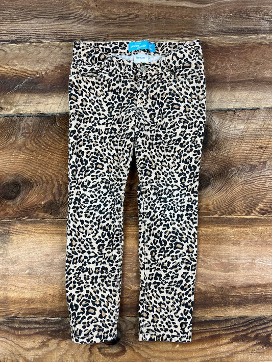 Old Navy 5T Leopard Skinny Jean