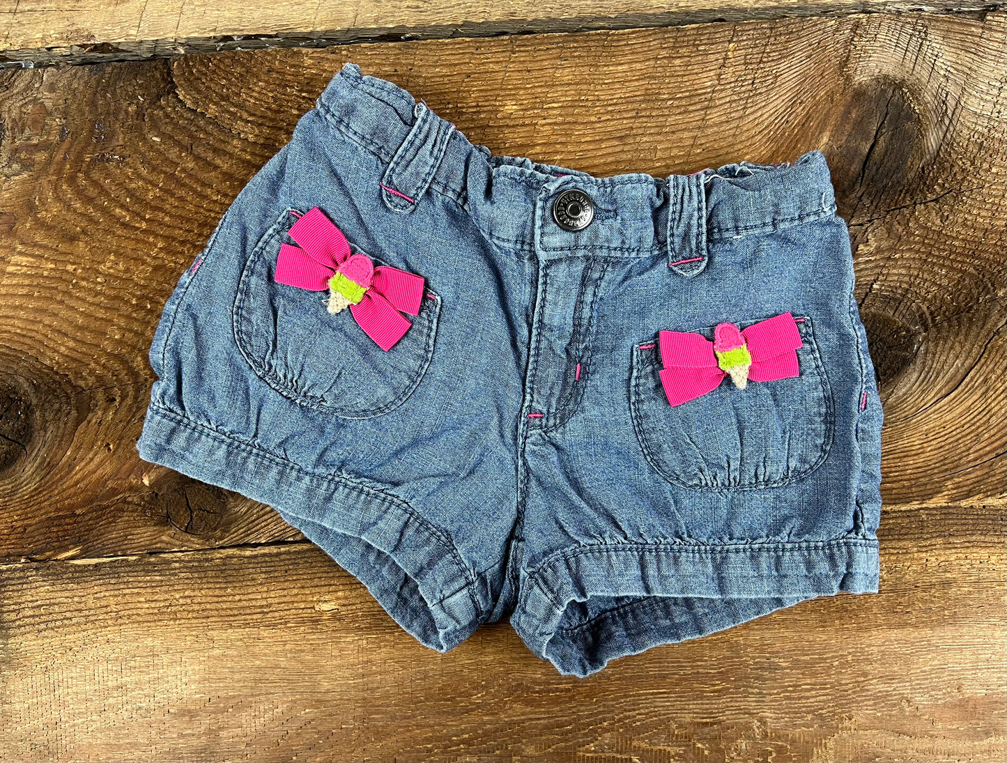 Gymboree 4T Jean Ice Cream Short