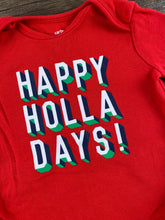 Load image into Gallery viewer, Carter’s 6M Happy Holla Days Onesie
