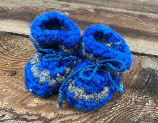 Small Shop Knit Booties