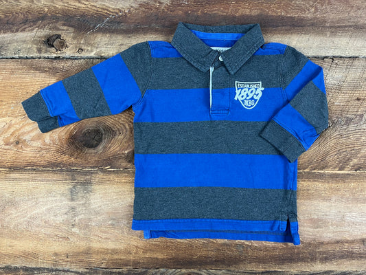 Oshkosh 2T Striped Polo Shirt
