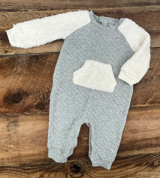 Gap 6-12M Quilted Sherpa Jumper