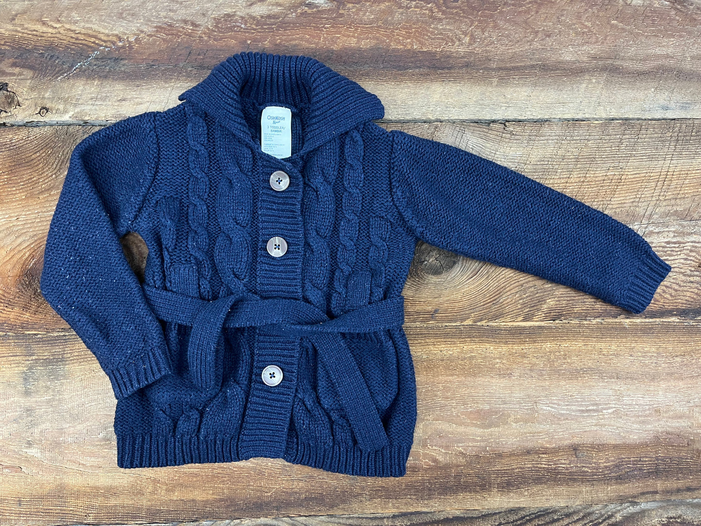 Oshkosh 3T Knitted Button Cardigan