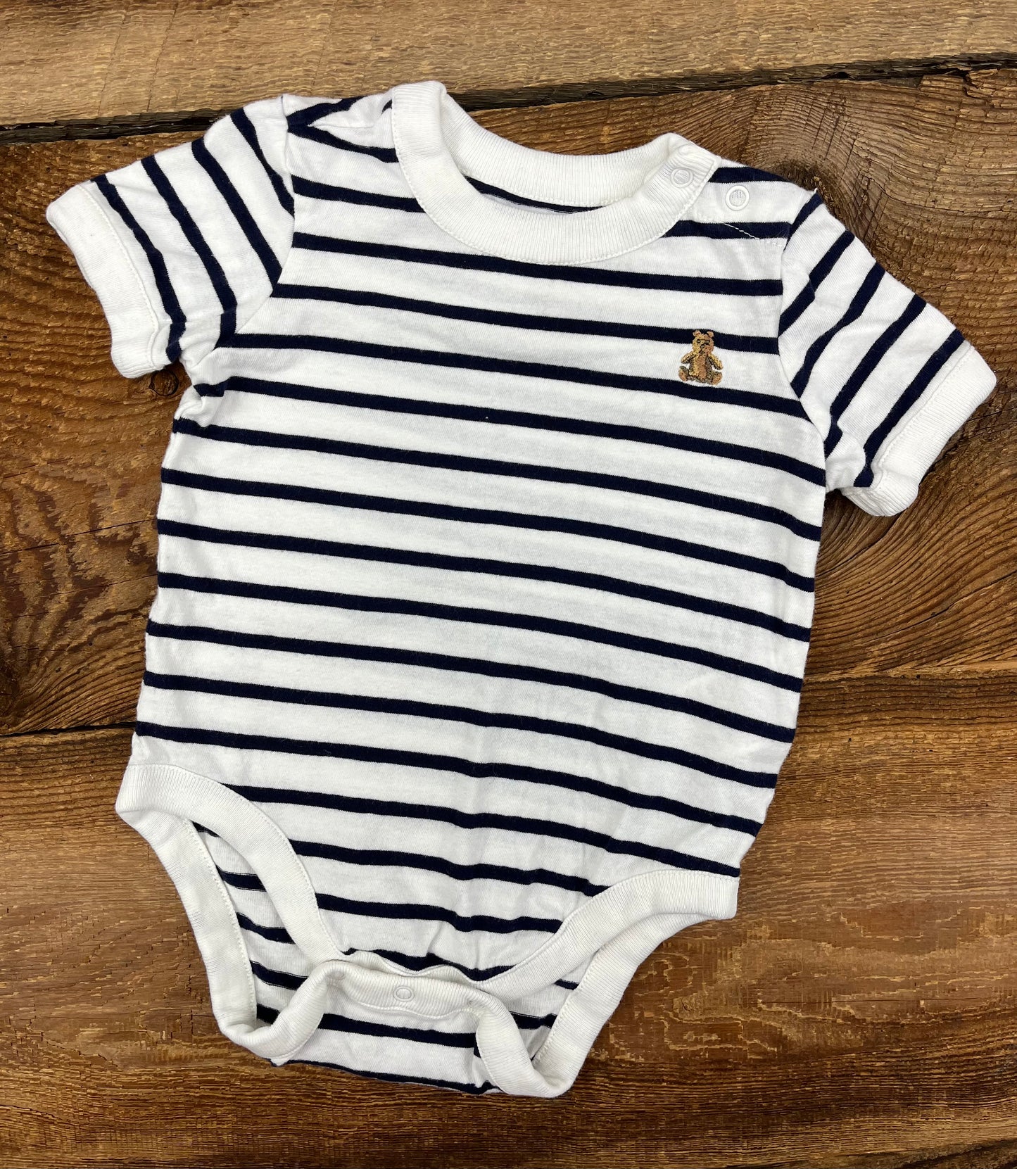 Gap 3-6M Striped Onesie