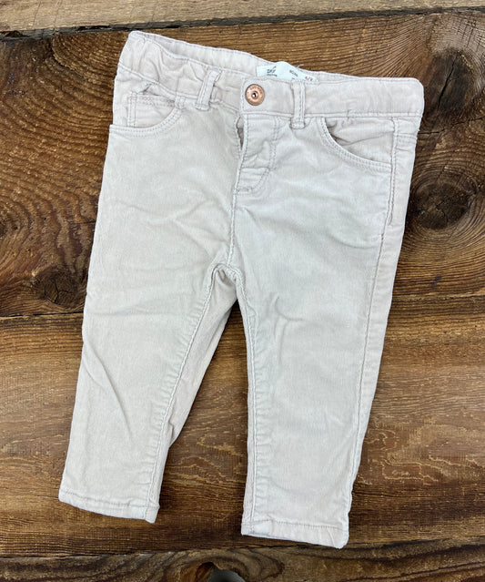Zara 6-9M Cord Pants