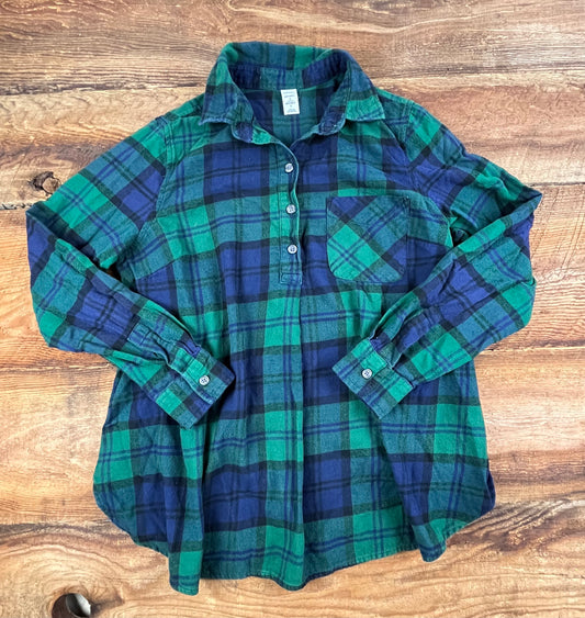 Old Navy Maternity Small Flannel Shirt