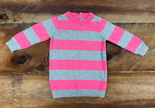 Joe Fresh 6-12M Striped Tunic Sweater